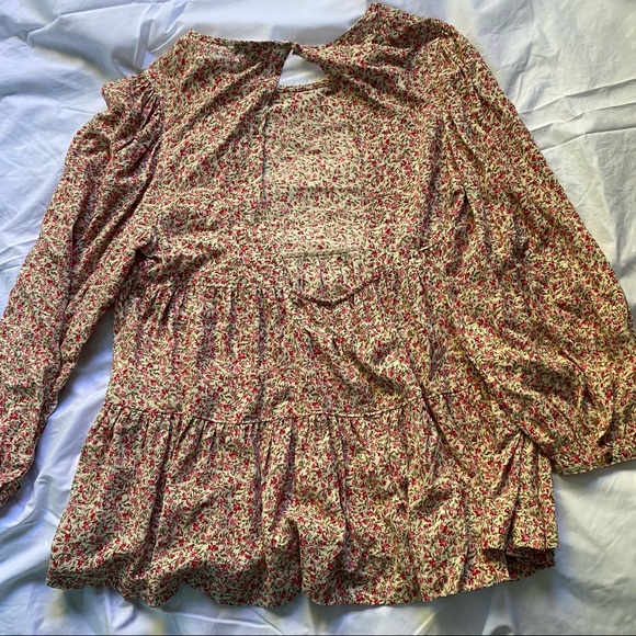 Floral American Eagle Top - Picture 2 of 3